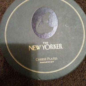 New York cheese plates collection